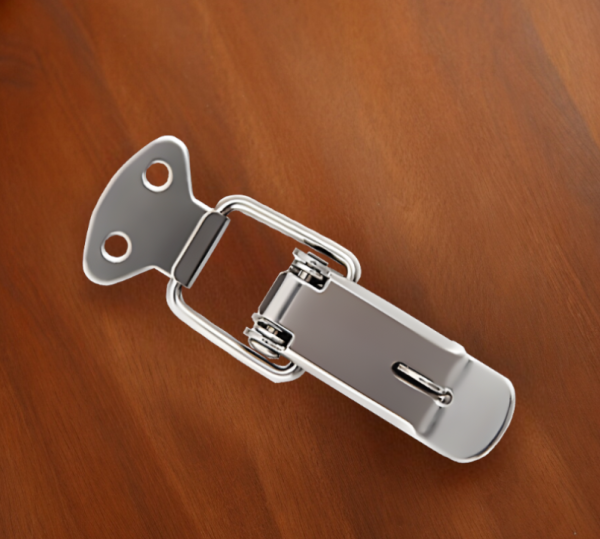 Замок-защелка под пломбу из нержавеющей стали 90*30,81 мм / Прочный и надежный